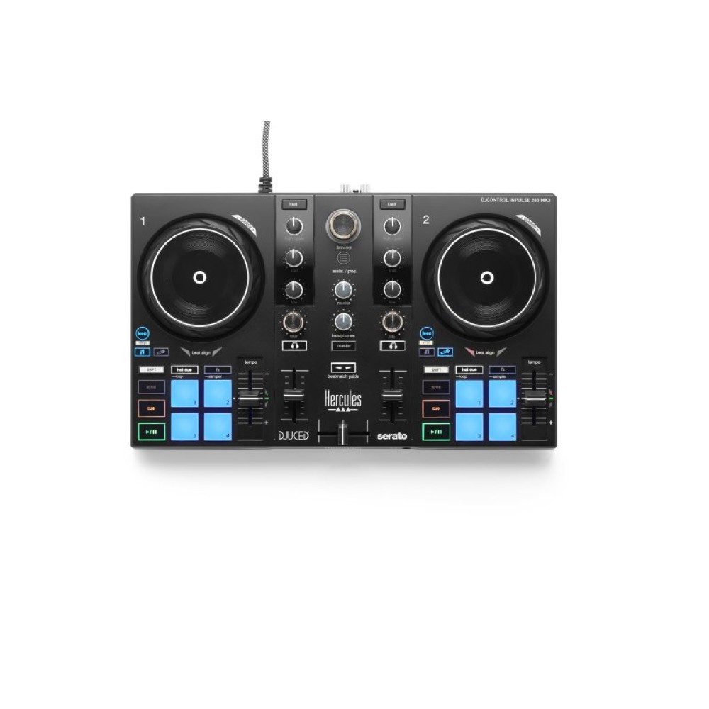 Hercules DJ Control Inpulse 200 MK3 2-Channel DJ Controller