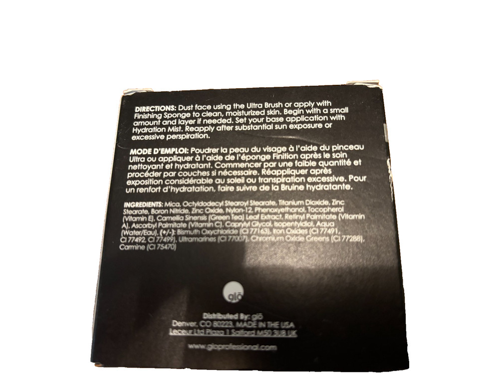 glo-minerals pressed base various shades