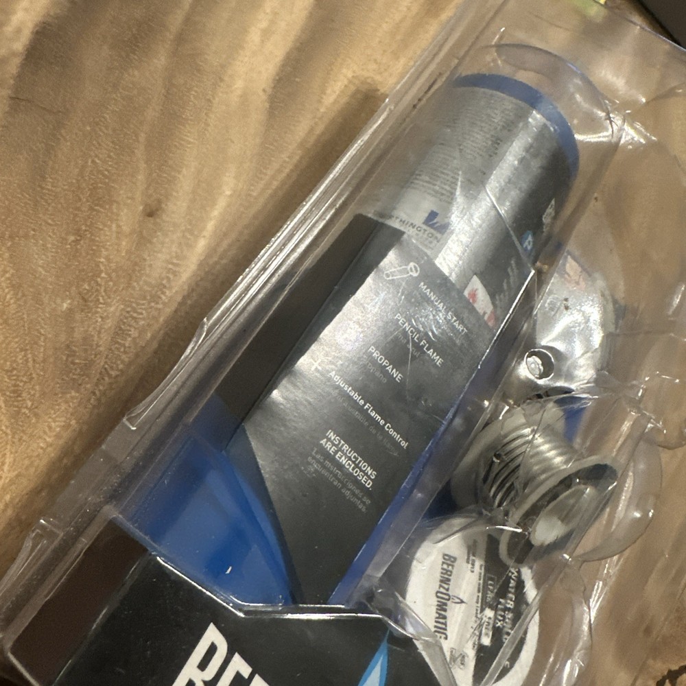 Authentic Bernzomatic PK1001KC Solid Brass Torch Plumbers Kit 5 Pc