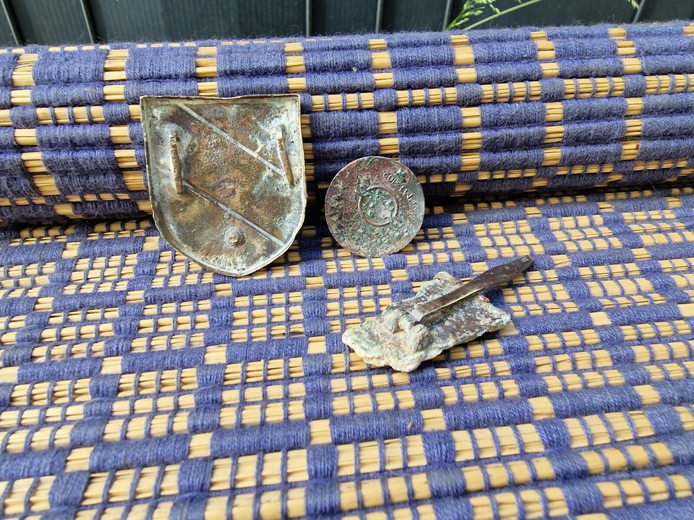 WW2 Original German Badges Front Item Relic.