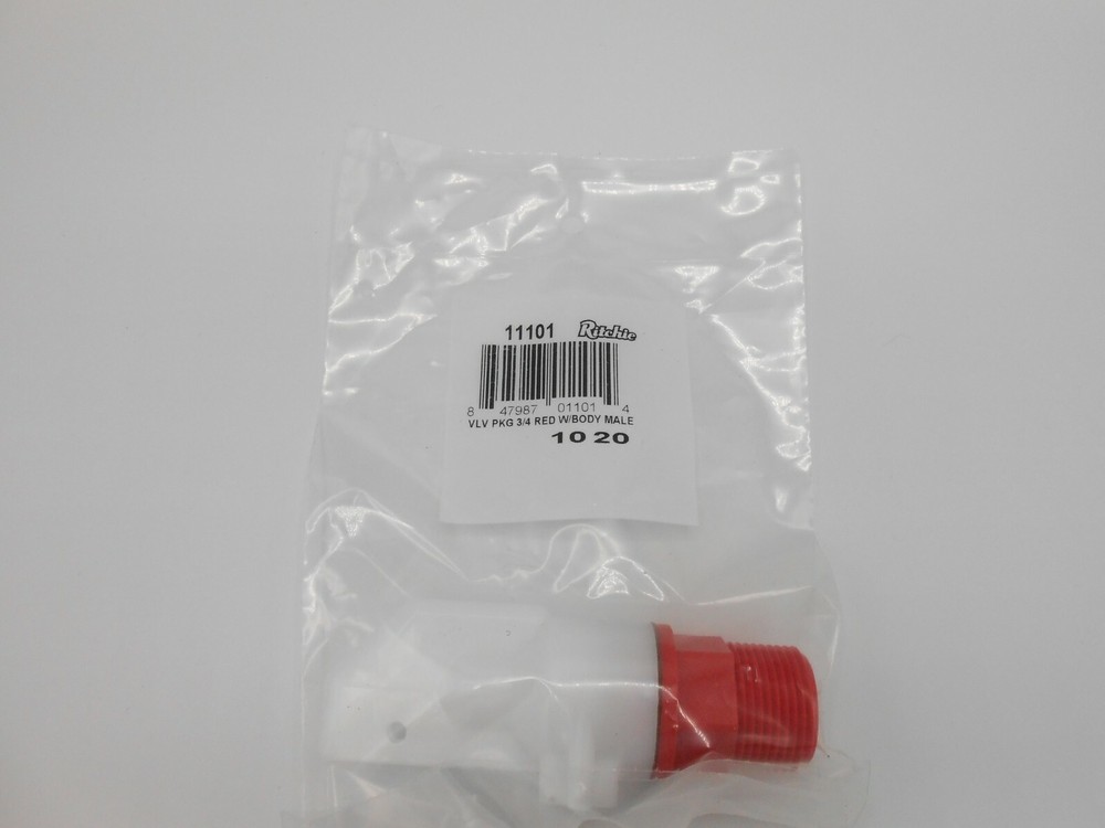 Ritchie 11101 Red 3/4-inch Valve Series