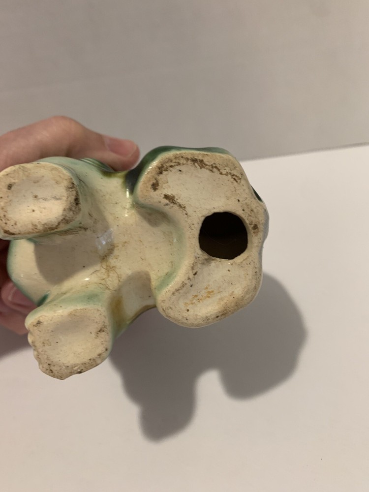 Ceramic Foo Dog Cone Incense Cover *no Underplate* 4"