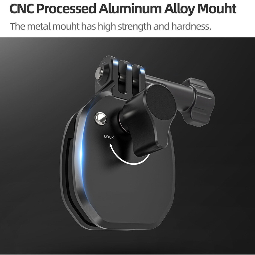 Motorcycle Windscreen Clamp Camera Mount Accessories for Insta360 Ace/Ace Pro