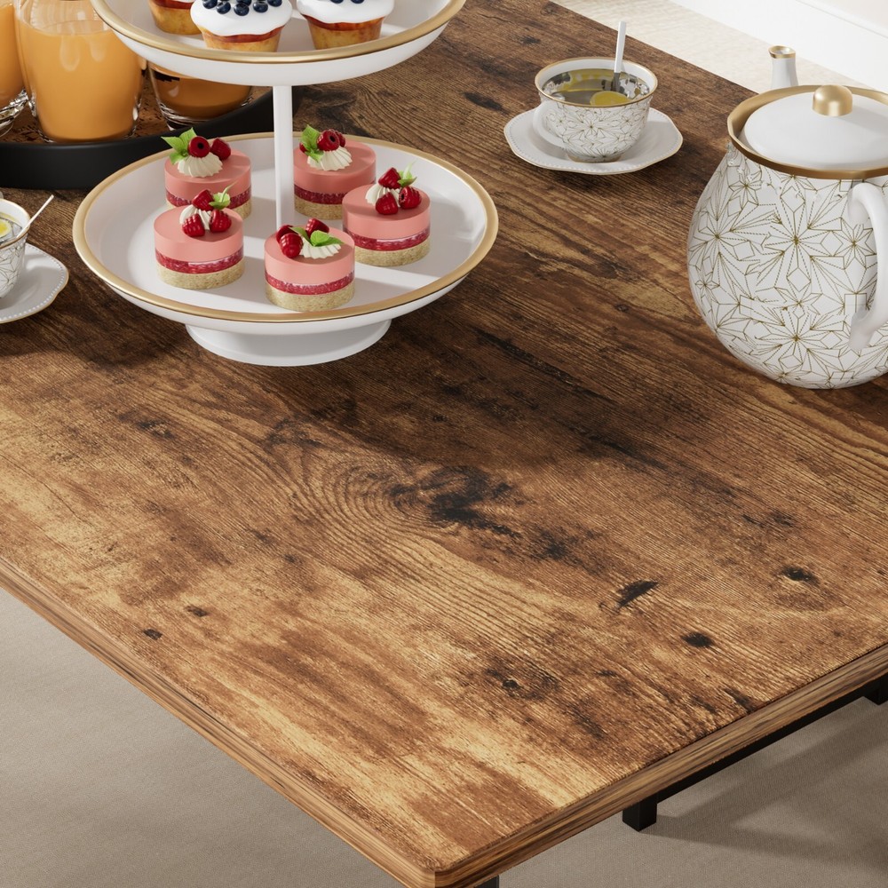 Dining Table Set for 4 Small Space Kitchen Breakfast Table Chairs Set, 4 Stools