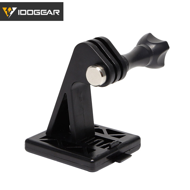 IDOGEAR Tactical Camera Helmet Fixed Adapter Mount Camera Adapter Kit for GoPro