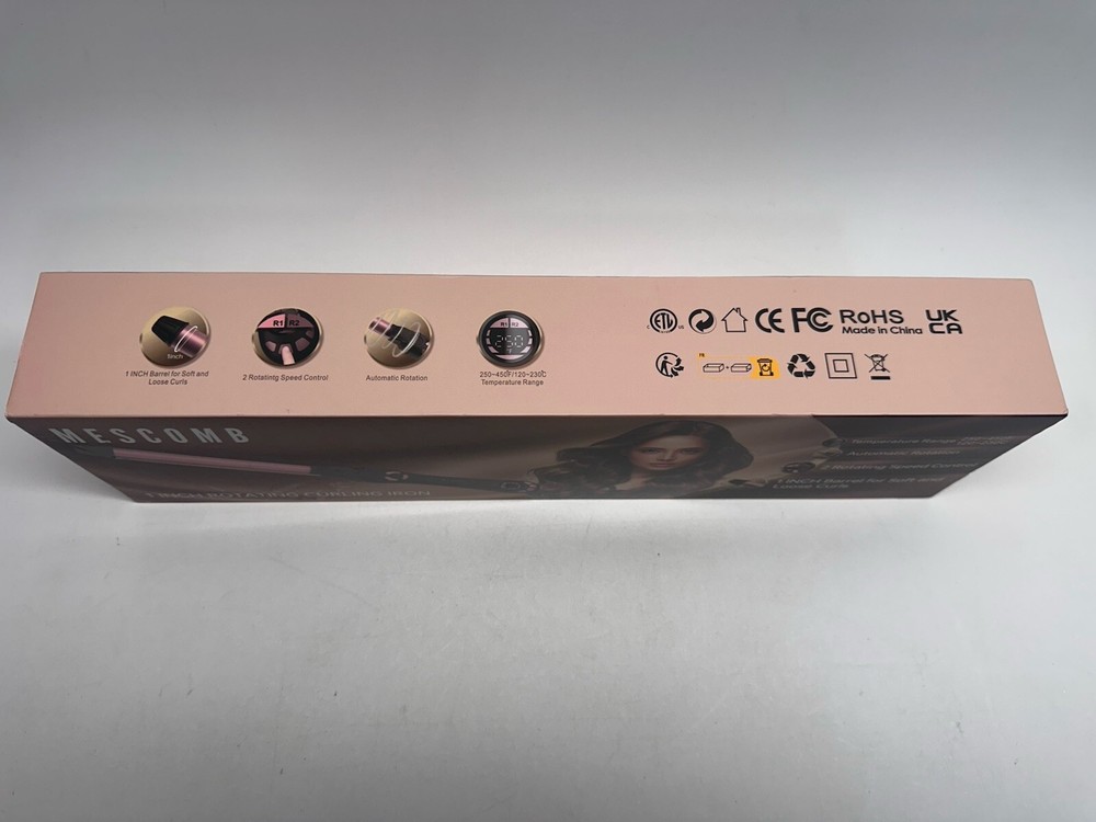 MESCOMB 1 Inch Rotating Curling Iron