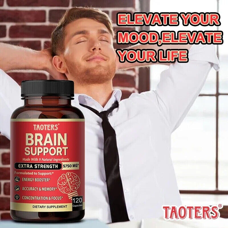 Balanced Mind Brain Booster Supplement, Support Memory and Focus