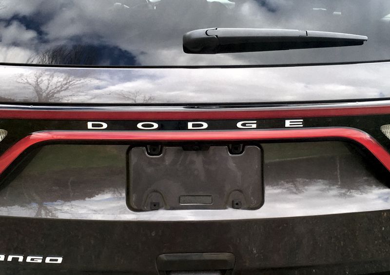 DODGE Rear Emblem Overlay Decal for 2014-2024 Dodge Durango