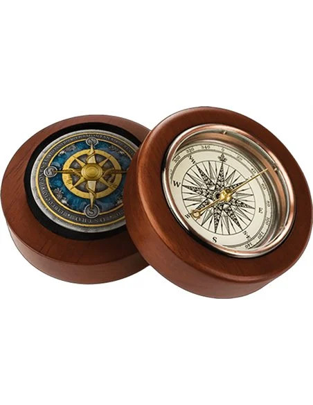 COMPASS ROSE 2 Oz Silver Coin 5$ Niue 2026