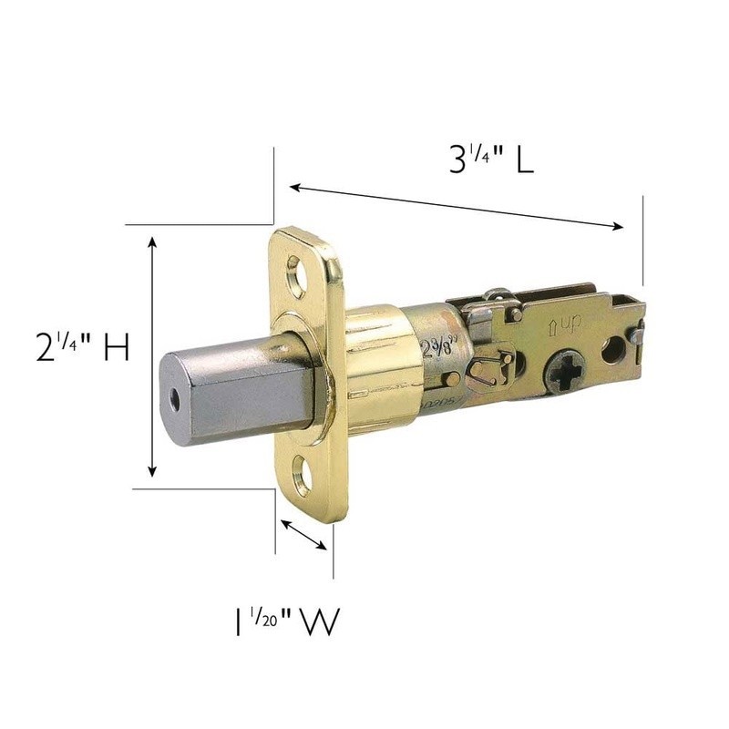 Replacement Deadbolt Latch 783217 Left Right Hand Doors ANSI Grade 3 Security US