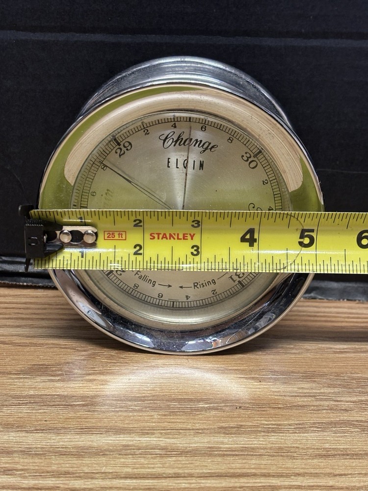 Elgin West Germany Ship Barometer #4574