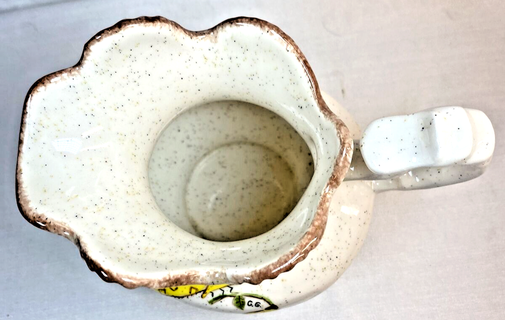 Vintage Arnel’s 1981 16oz Pitcher With Butterfly Design