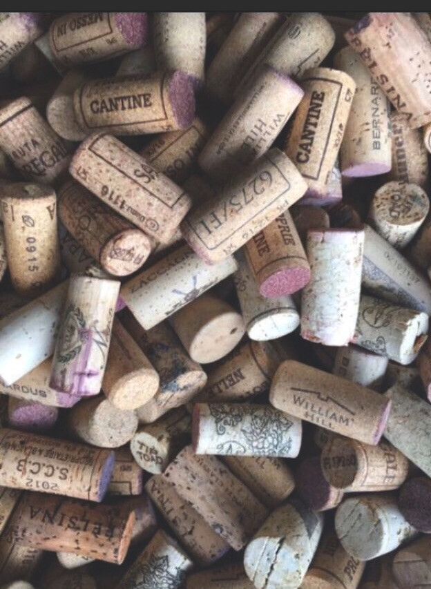 100 Wine Bottle Corks - Great for crafting!
