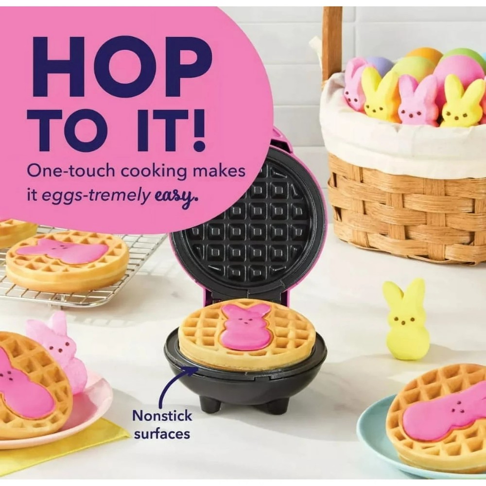 Dash x Peeps Bunny Mini Waffle Maker