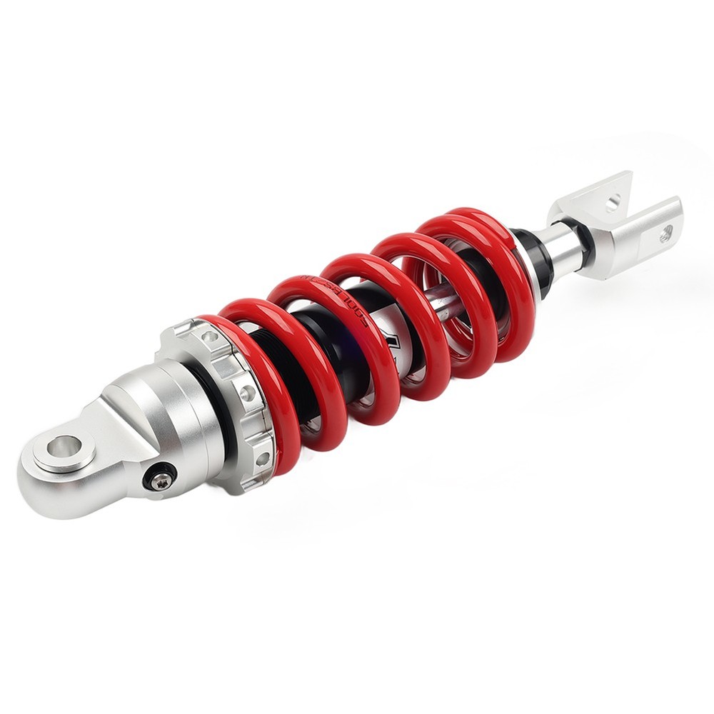 1pc 10mm Spring 305mm Adjustable Shock Absorber For Kawasaki