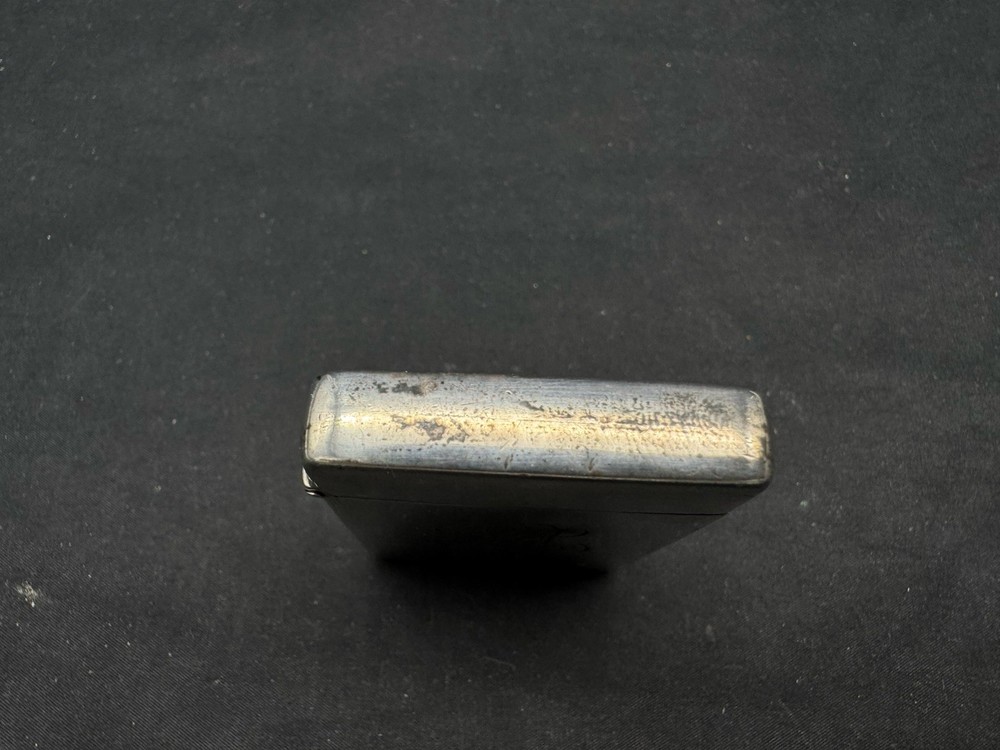 ANTIQUE STERLING SILVER MATCH SAFE, 30 grams