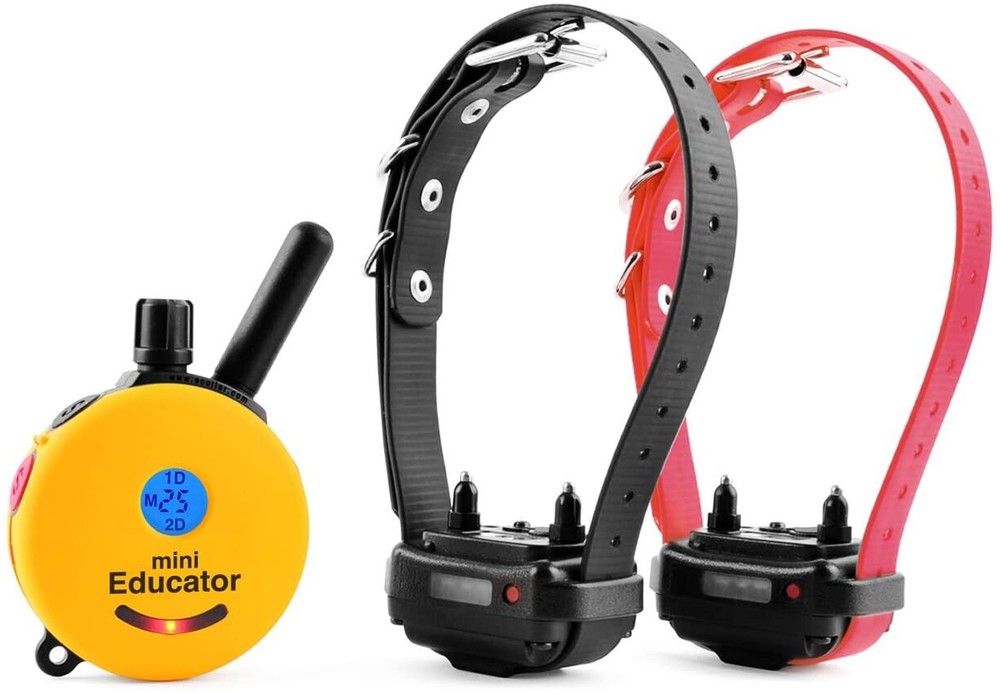 Mini Educator ET-302 E-Collar Training Collar 2 Dog System 1/2 Mile Range
