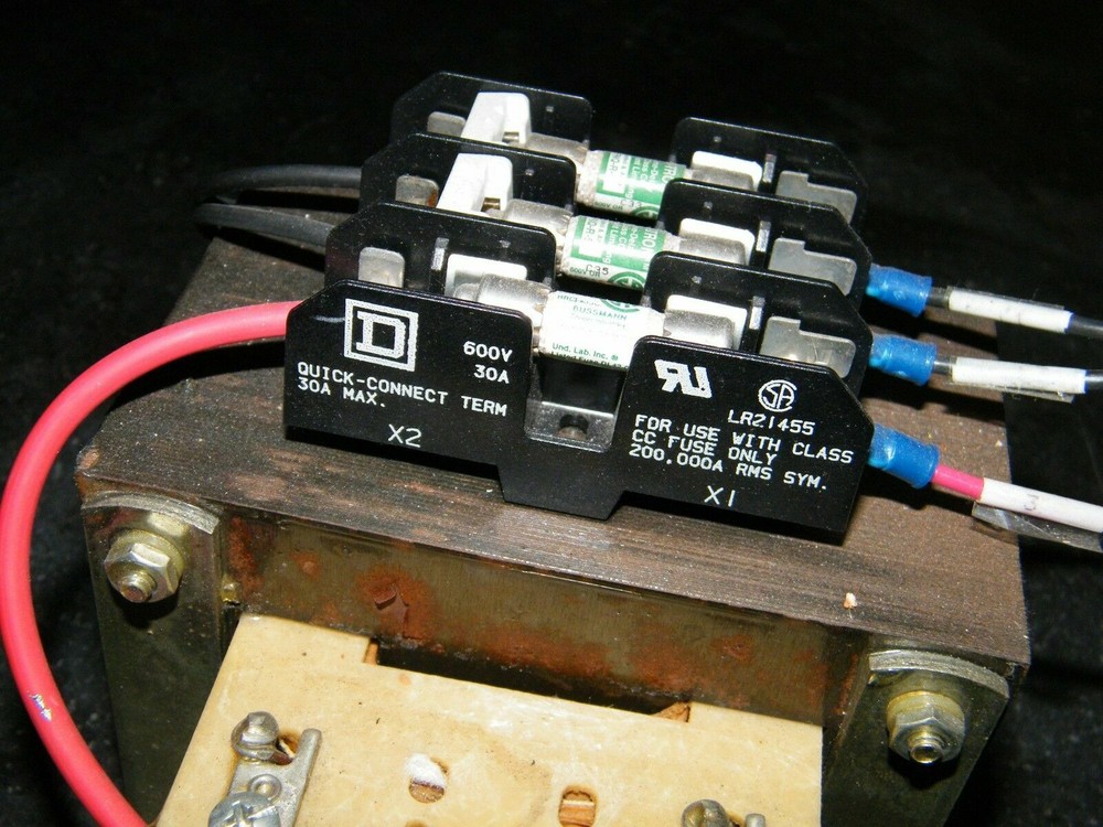 SQUARE D INDUSTRIAL CONTROL TRANSFORMER CLASS 9070 TYPE KF1000D1 SERIES A