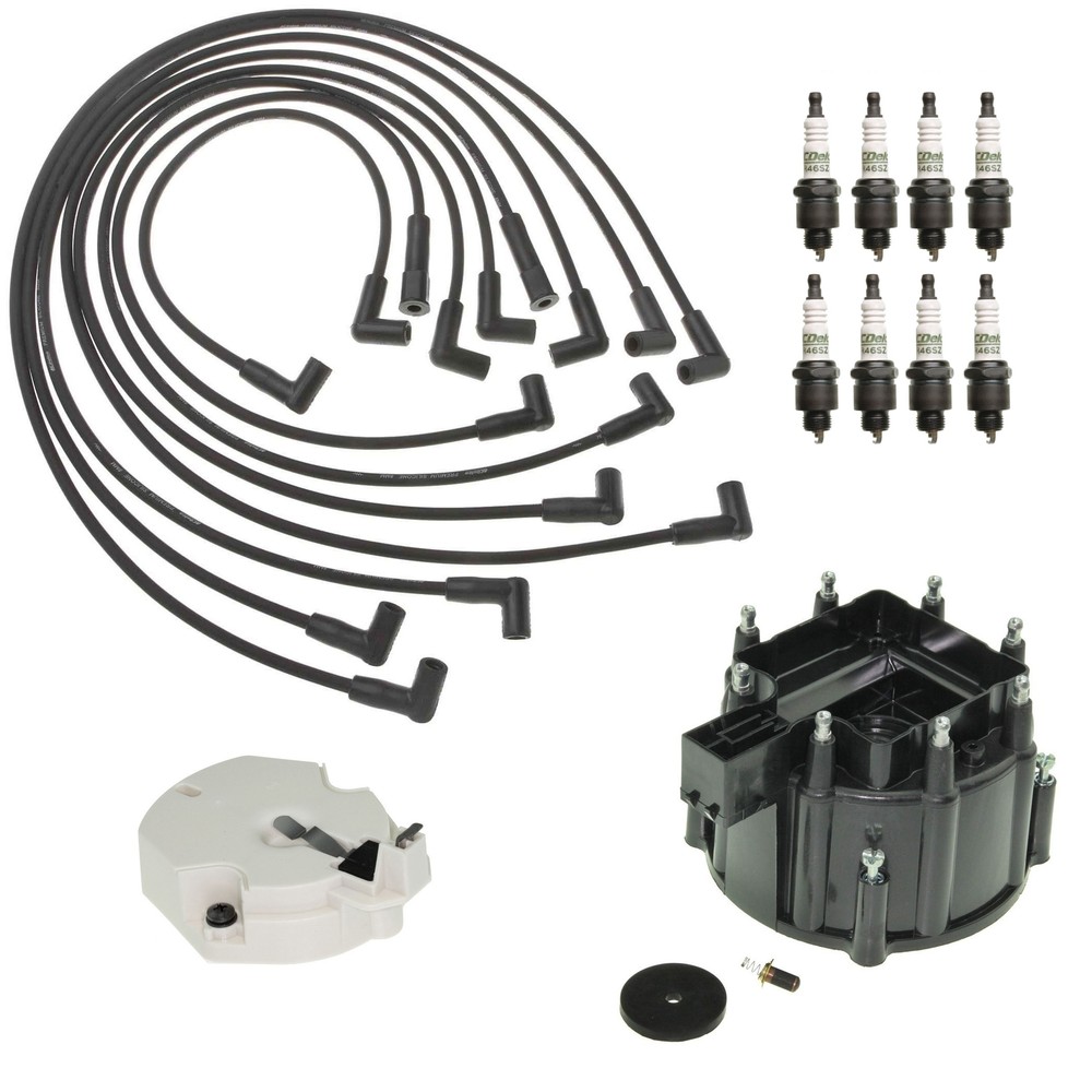 ACDelco Ignition Kit Distributor Rotor Cap Wire Spark Plugs for Cutlass Cruiser