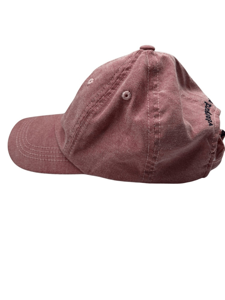 Vineyard Vines Distressed Hat Cap Adjustable Back Strap Whale Pink One Size