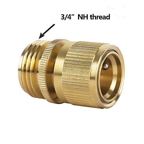 Garden Hose Quick Connect Solid Brass Quick Connector Garden Hose 2 Sets