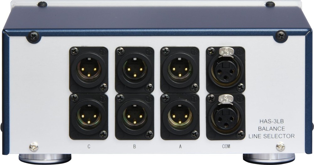 Audio Design Balanced Line Selector HAS-3LB (1F-3M: for output switching)