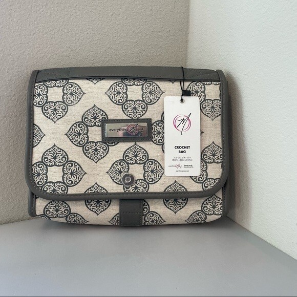 NWT Everything Mary Crochet Bag Carryall Storage