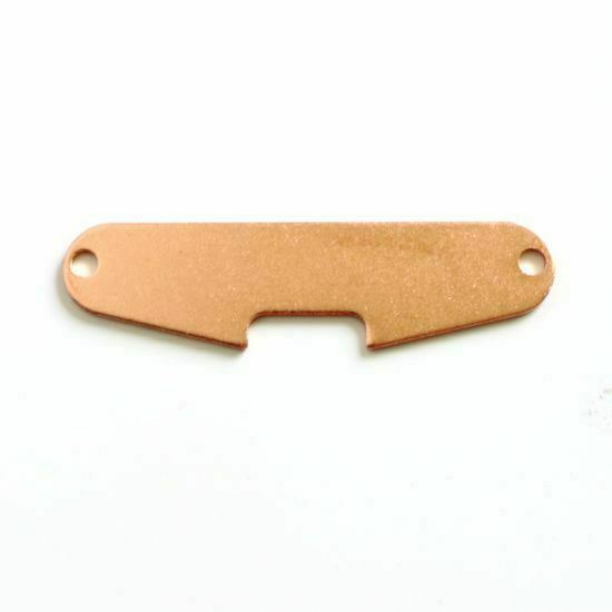 Copper Stratoccaster Bridge Pickup Base Plate