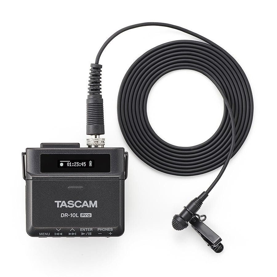 Tascam DR-10L Pro Pin Microphone Field Recorder 32-bit float Recording