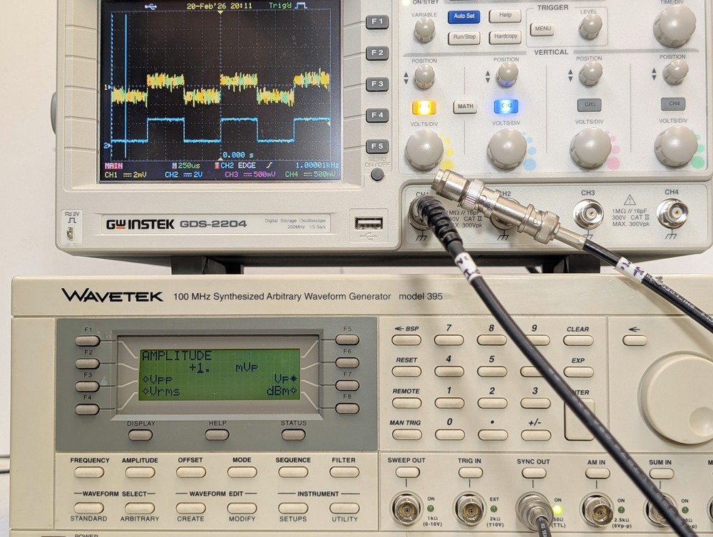 WAVETEK MODEL 395 100 MHz Synthesized Arbitrary Waveform Generator