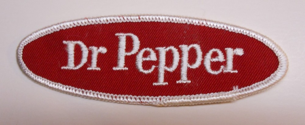 Dr Pepper Patch #9  1.5"x 4"