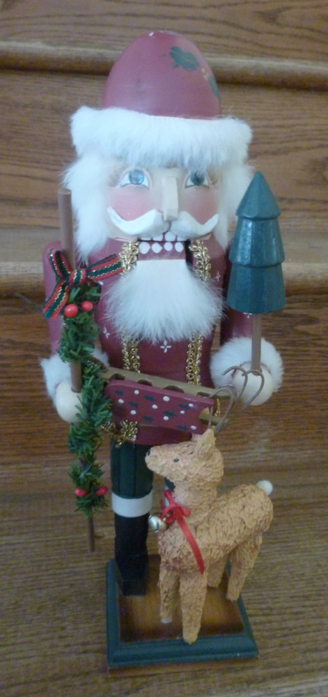 Hand Painted Wood Nutcracker Christmas Decor