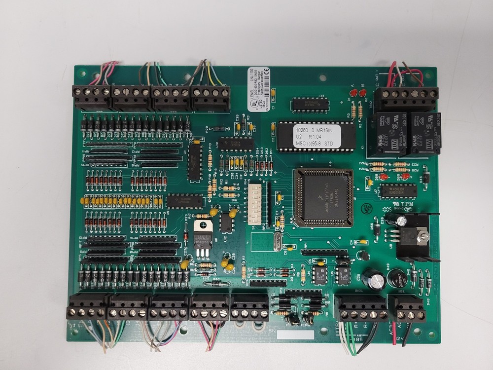 Lenel LNL-1100 Security Alarm Input Control Module Board