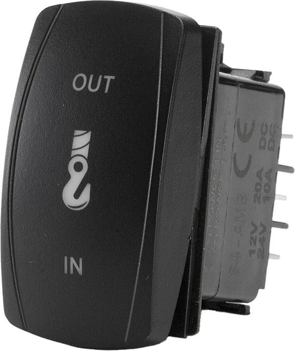 Open Trail Pro Backlit LED Winch In/Out Switch