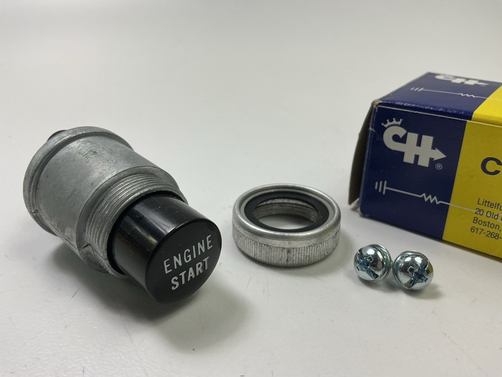 Cole Hersee 90047-01-BX "Engine Start" Push Button Momentary Switch SPST 35 Amp