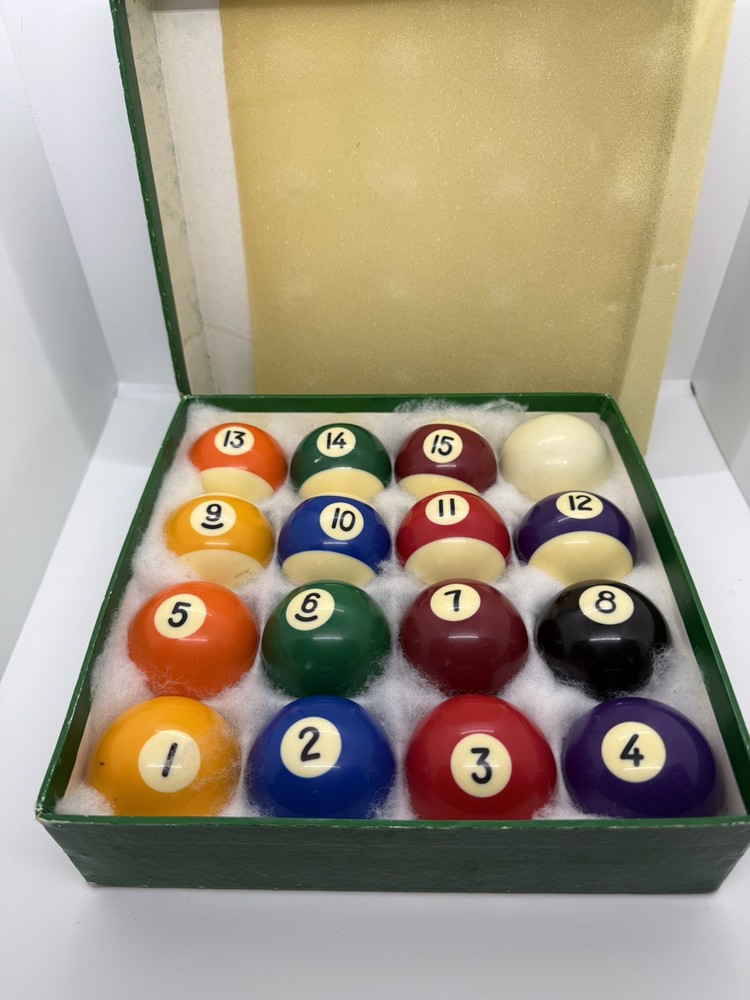 2.25” Billiard Balls In Original Box