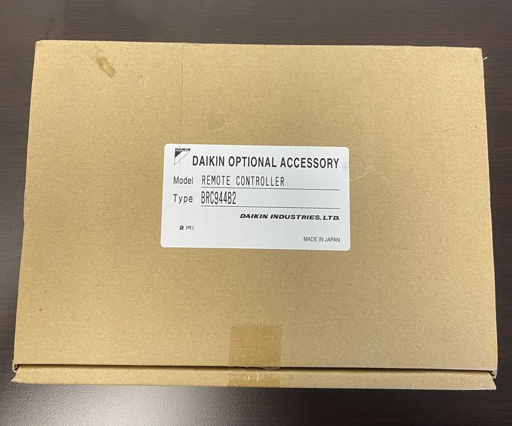 DAIKIN OPTIONAL ACCESSORY REMOTE CONTROLLER BRC944B2 NEW OPEN BOX