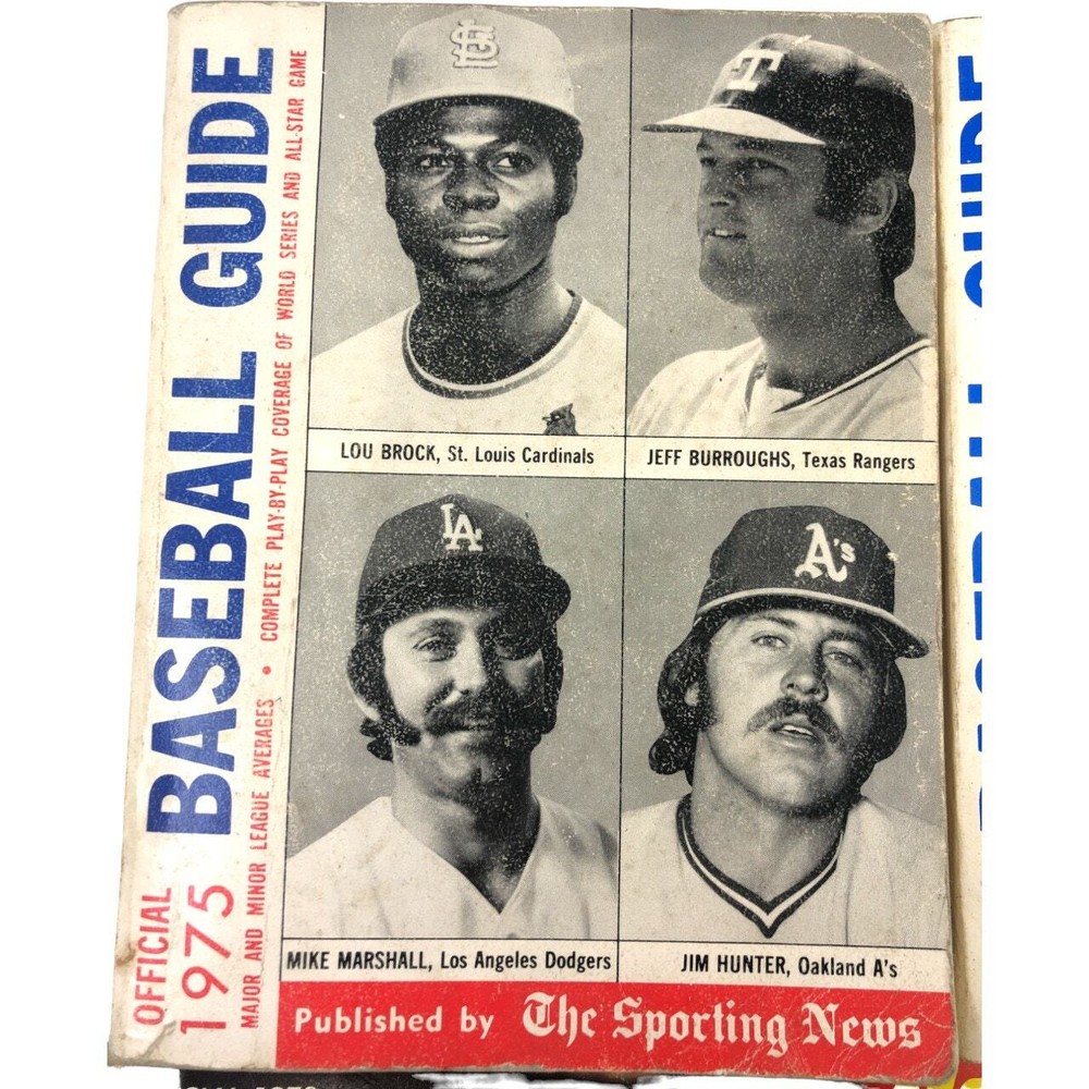 Baseball Books and Guides 1970's