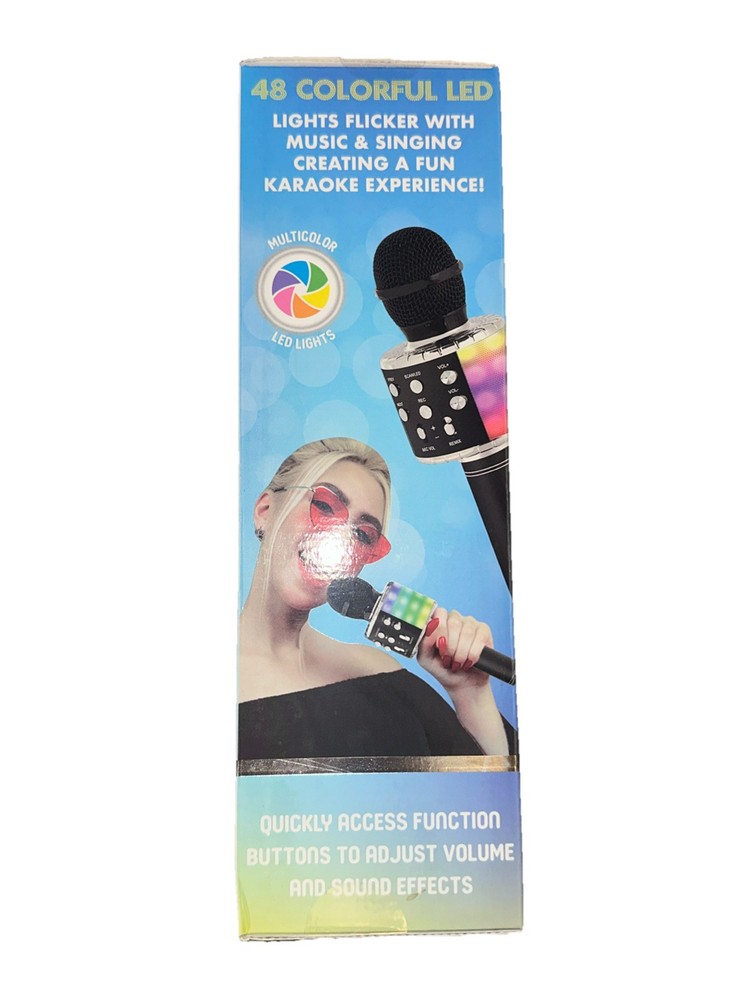 Light Up Kareokee Microphone Speaker