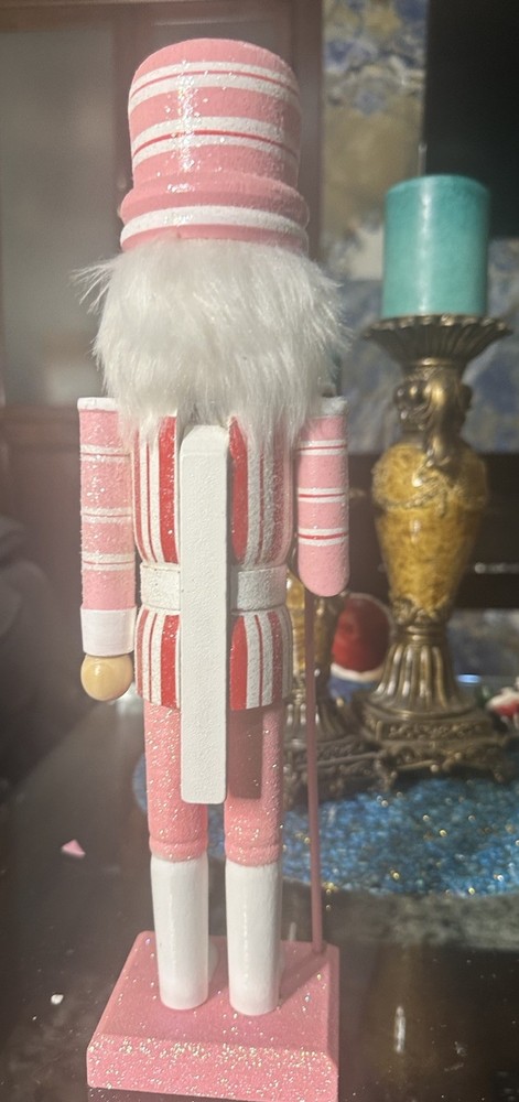 14” Cupcake Candy Nutcracker & Trinket Box SET Bundle Christmas Decor