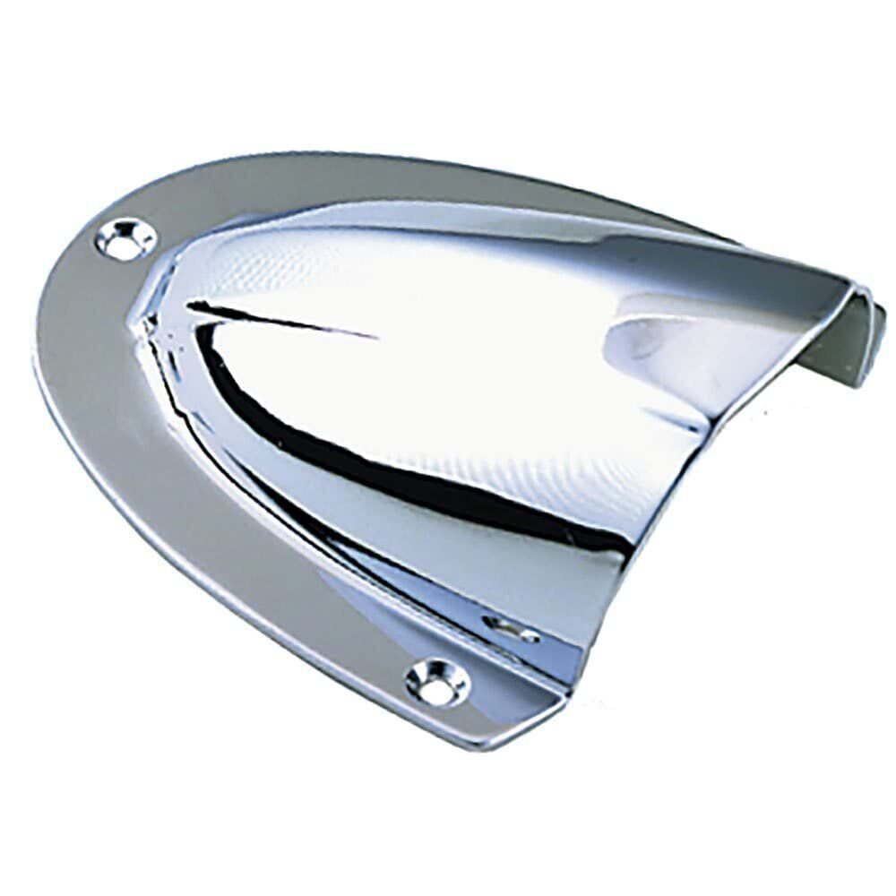 CLAM SHELL VENTILATOR Chrome Plated Brass