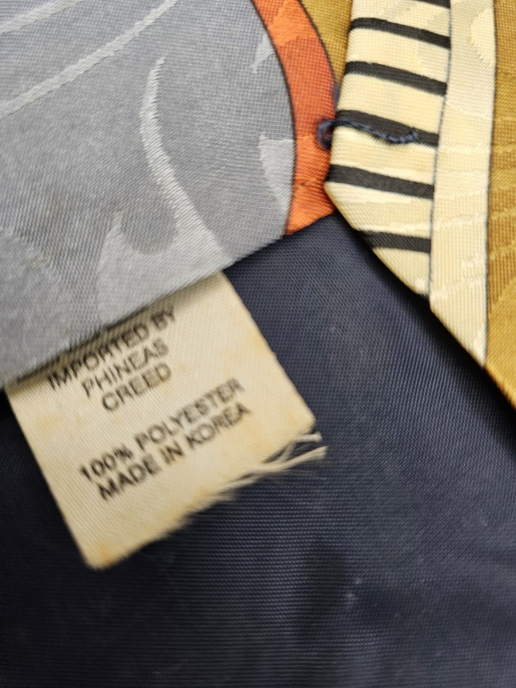 Unbranded Nice Art Deco Pattern 100% Silk Tie Necktie