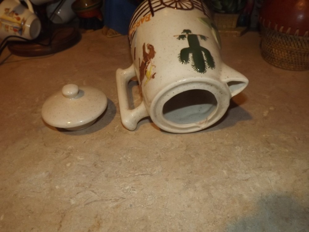 Unmarked Ceramic coffee pot display item!