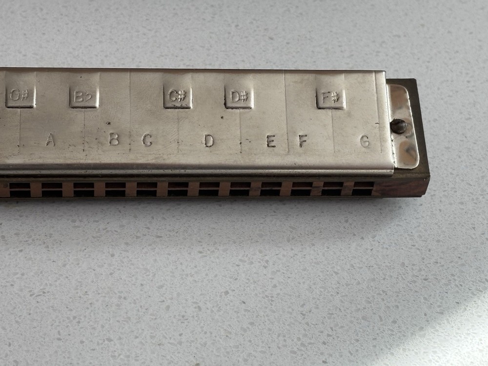 Vintage Harmonica Hohner Polyphonia #6 with Original Box