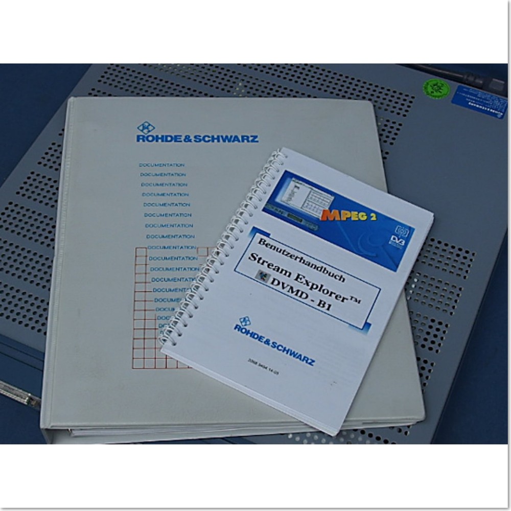 Rohde & Schwarz R&S DVMD MPEG-2 Measurement Decoder Used Tested