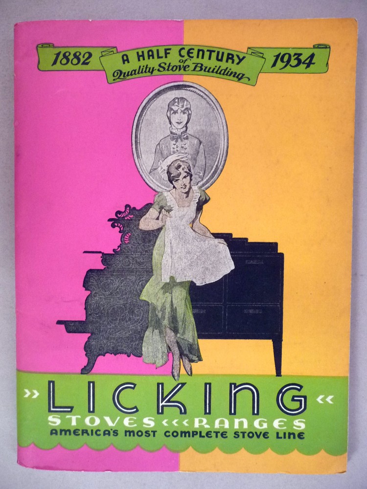 Licking Stove & Range CATALOG - 1934 ~~ stoves, ranges