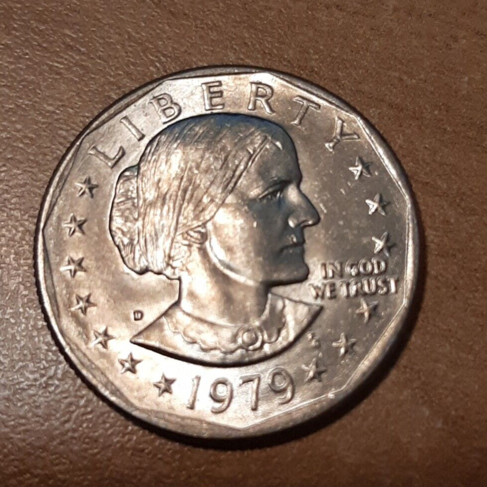 Susan B. Anthony Clad Coin 1979 D Denver Mint 1D Nice Not Silver