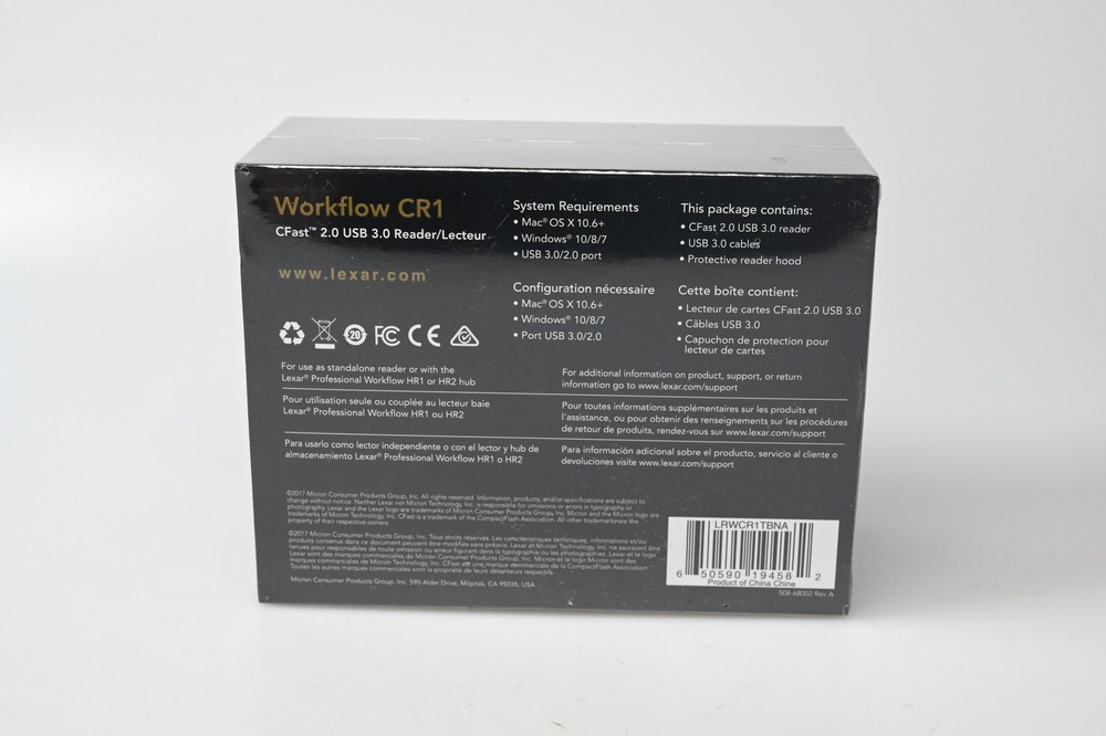 Lexar CR1 Professional Workflow CFast 2.0 USB 3.0 Reader #G129