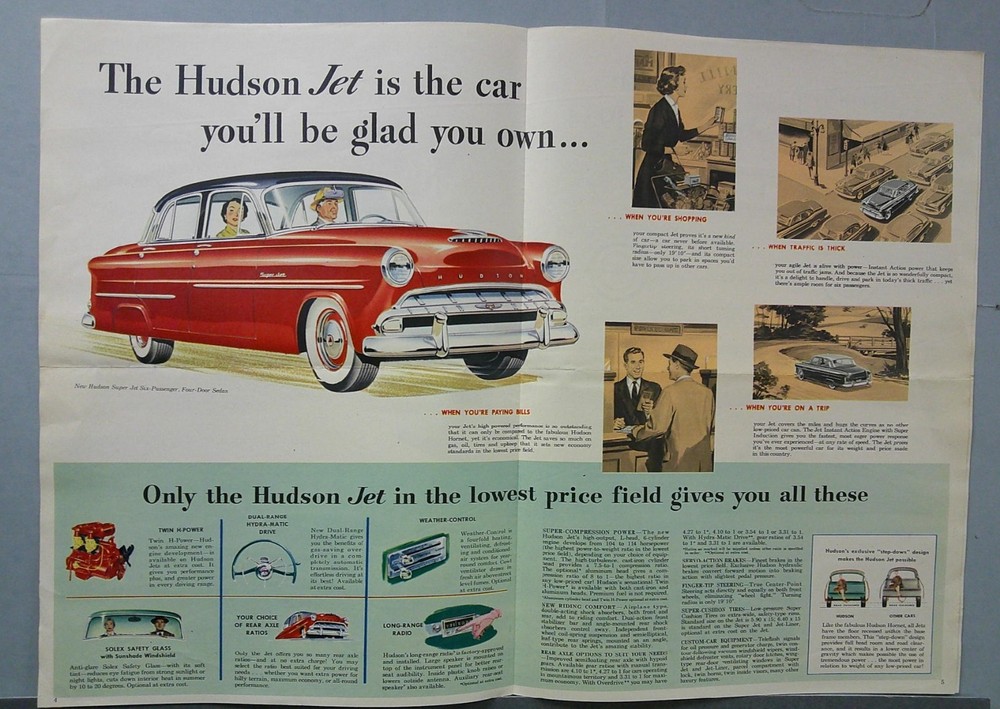 1954 Hudson Sales Catalog