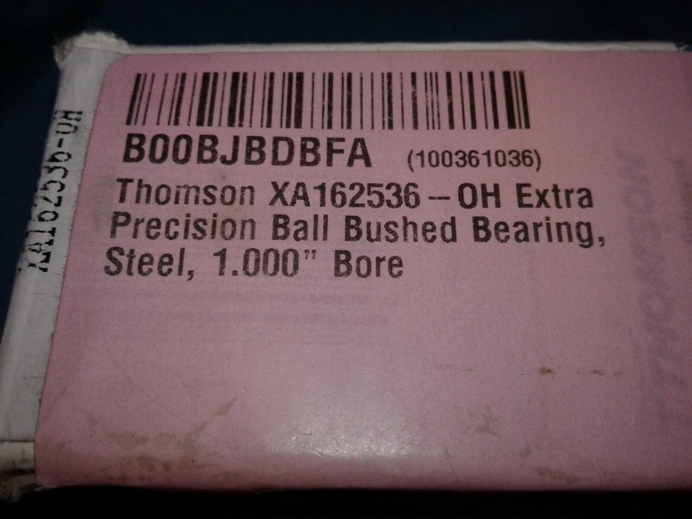 Thomson XA162536-OH Linear Bearing